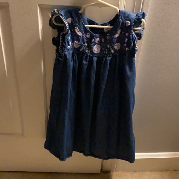 GAP girls denim dress - Picture 1 of 4